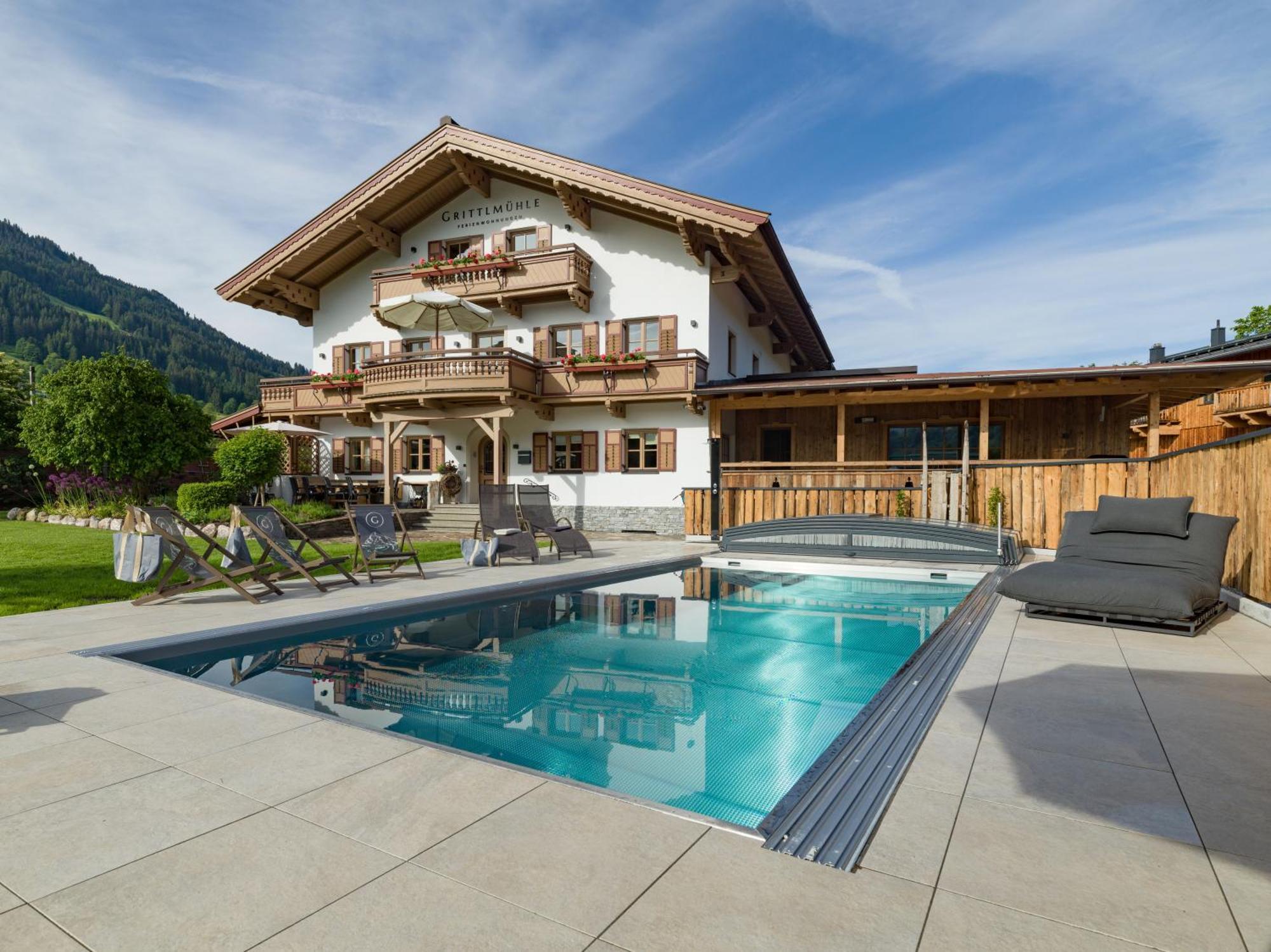 Grittlmuehle Chalet Ferienwohnungen Brixen im Thale Exterior foto